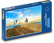 Motokross Puzzle 2000 elementów - 90x60 cm