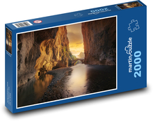 Západ slnka v kaňone Puzzle 2000 dielikov - 90 x 60 cm