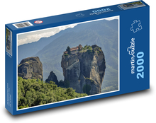 Kamenné veže v Mateore - Grécko Puzzle 2000 dielikov - 90 x 60 cm