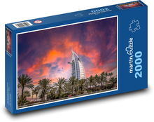 Dubaj - Burj Al Arab Puzzle 2000 elementów - 90x60 cm