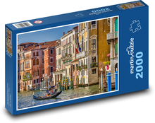 Zabytkowe domy w Wenecji Puzzle 2000 elementów - 90x60 cm