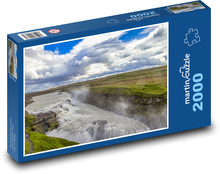 Dzika rzeka w Islandii Puzzle 2000 elementów - 90x60 cm