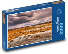 Landschaft in Island Puzzle 2000 Teile - 90 x 60 cm