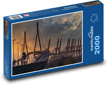 Most Köhlbranda Puzzle 2000 elementów - 90x60 cm