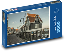 Holandsko - Volendam Puzzle 2000 dielikov - 90 x 60 cm