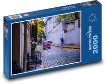 Ulica brukowana Puzzle 2000 elementów - 90x60 cm