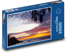 západ slnka Puzzle 2000 dielikov - 90 x 60 cm