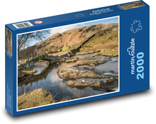 Stone bridge over the river Puzzle 2000 pieces - 90 x 60 cm