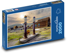 Gas station Puzzle 2000 pieces - 90 x 60 cm