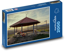 Reise, Pavillon Puzzle 2000 Teile - 90 x 60 cm