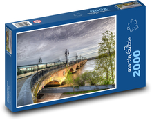 Bridge in Bordeaux, France Puzzle 2000 pieces - 90 x 60 cm