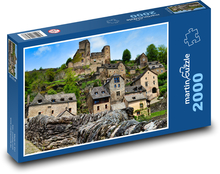 Medieval town Puzzle 2000 pieces - 90 x 60 cm