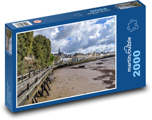 Přístav při odlivu Puzzle 2000 dílků - 90 x 60 cm