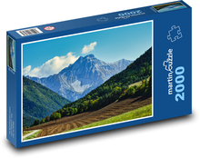 Bergpanorama mit Tal Puzzle 2000 Teile - 90 x 60 cm