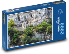 Kapelle, Felsen Puzzle 2000 Teile - 90 x 60 cm