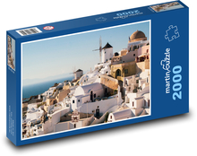 Grécko - Santorini Puzzle 2000 dielikov - 90 x 60 cm