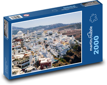 Letni sen nad morzem - Santorini Puzzle 2000 elementów - 90x60 cm