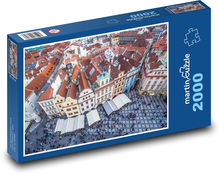 Pražské Staromestské námestie Puzzle 2000 dielikov - 90 x 60 cm