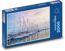 Boote, Hafen Puzzle 2000 Teile - 90 x 60 cm
