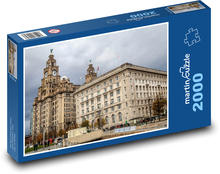 Liverpool - Architektura Puzzle 2000 dílků - 90 x 60 cm