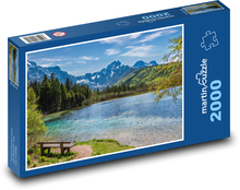 Bank am See Puzzle 2000 Teile - 90 x 60 cm