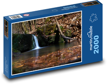 Forest - waterfall Puzzle 2000 pieces - 90 x 60 cm