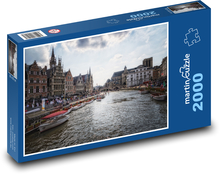Holandia - Amsterdam Puzzle 2000 elementów - 90x60 cm