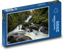 Vodopád, príroda Puzzle 2000 dielikov - 90 x 60 cm
