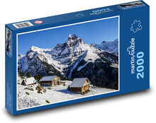 Zima w Alpach Puzzle 2000 elementów - 90x60 cm