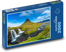 Island - příroda Puzzle 2000 dílků - 90 x 60 cm