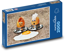 Jajko Puzzle 2000 elementów - 90x60 cm