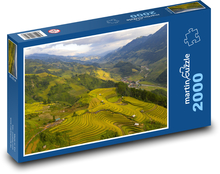 Reisfelder Puzzle 2000 Teile - 90 x 60 cm