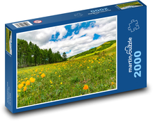 Blooming meadow Puzzle 2000 pieces - 90 x 60 cm
