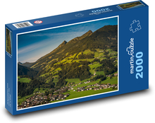 Bergwiesen in den Alpen Puzzle 2000 Teile - 90 x 60 cm