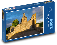 hrad Frankenstein Puzzle 2000 dielikov - 90 x 60 cm