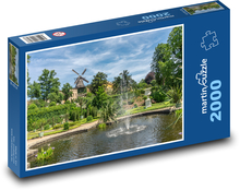 Park, záhrada Puzzle 2000 dielikov - 90 x 60 cm