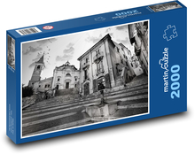 Taliansko - kostol Puzzle 2000 dielikov - 90 x 60 cm