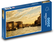 Itálie - Canal Grande Puzzle 2000 dílků - 90 x 60 cm