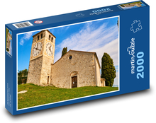 Włochy - kościół Puzzle 2000 elementów - 90x60 cm