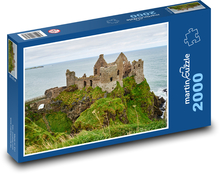 Irsko - hrad Dunluce Puzzle 2000 dílků - 90 x 60 cm