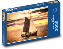 Plachetnice, moře Puzzle 2000 dílků - 90 x 60 cm