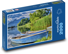 Lake, boats Puzzle 2000 pieces - 90 x 60 cm