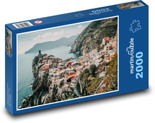 Itálie - Vernazza Puzzle 2000 dílků - 90 x 60 cm