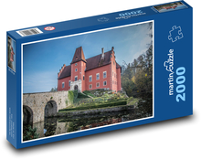 Zámok Červená Lhota Puzzle 2000 dielikov - 90 x 60 cm