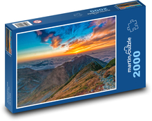 Sunset over the mountains Puzzle 2000 pieces - 90 x 60 cm