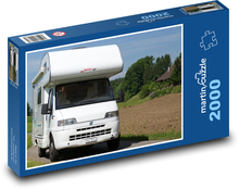 Obytný automobil Puzzle 2000 dílků - 90 x 60 cm