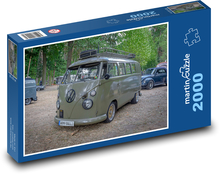 Military Retro Car Puzzle 2000 pieces - 90 x 60 cm