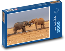 Słoń afrykański Puzzle 2000 elementów - 90x60 cm