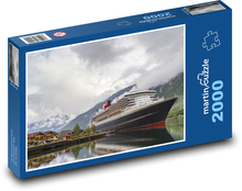 Ozeandampfer - Queen Mary 2 Puzzle 2000 Teile - 90 x 60 cm