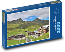 Švýcarsko - Jungfrau Puzzle 2000 dílků - 90 x 60 cm